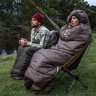 Спальный мешок NATUREHIKE U SERIES U350 двойной хлопок осень-зима молния слева Green 6927595767238GL